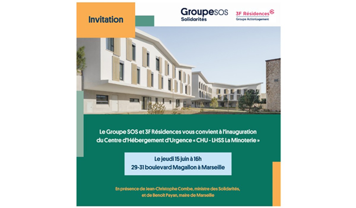 Inauguration du Centre d'Hébergement d'Urgence 1