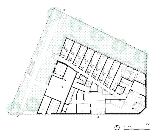 Programme mixte : logements, bureaux, commerces et résidence étudiante 2