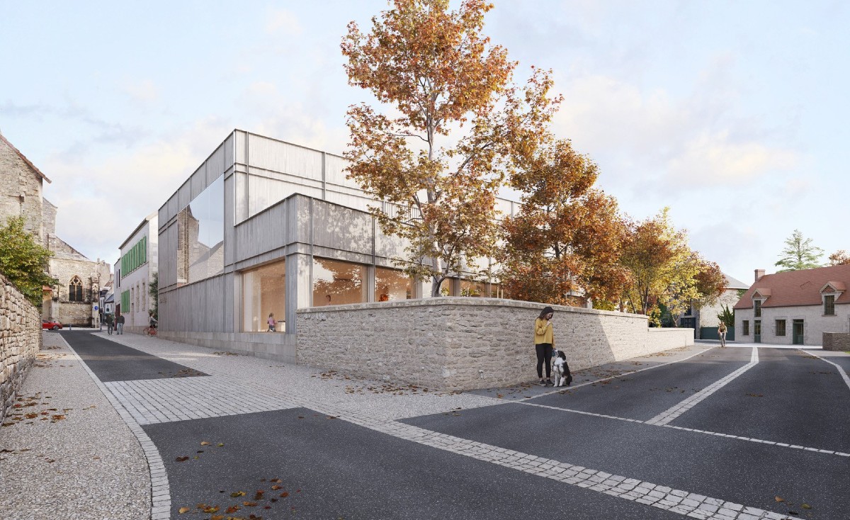 ÉTUDES EN COURS - Zoom sur notre projet de construction de la médiathèque de la ville de Saint-Pierre-le-Moûtier (58) en collaboration avec Laurent Mayoud-Agence d'architecture PLAYTIME 3