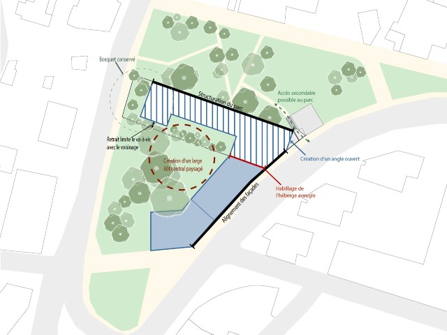 îlot Saint Simon, Lyon 9 : Pension de famille et résidence Sociale 3