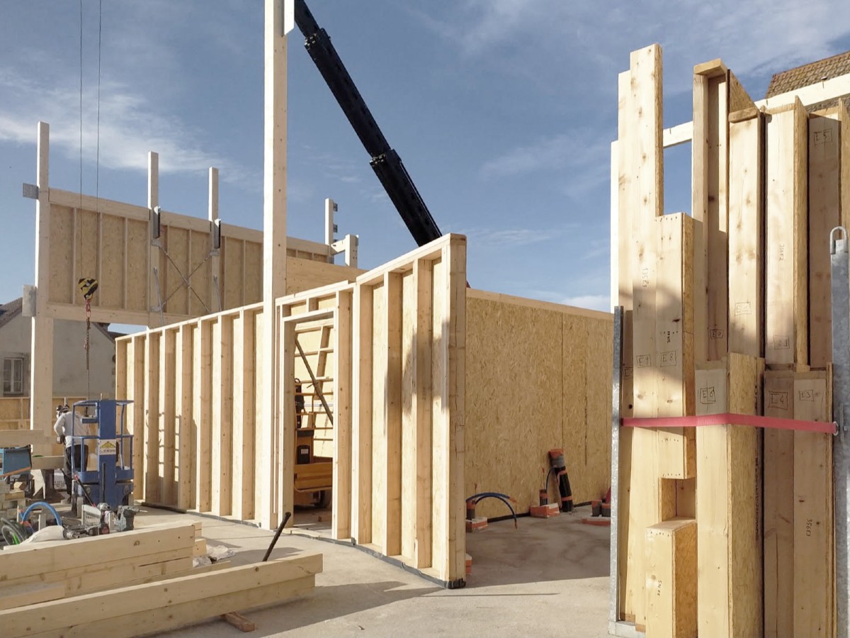 Avancement du chantier de la Médiathèque et salle de cinéma de Saint-Pierre-le-Moûtier (58) 2