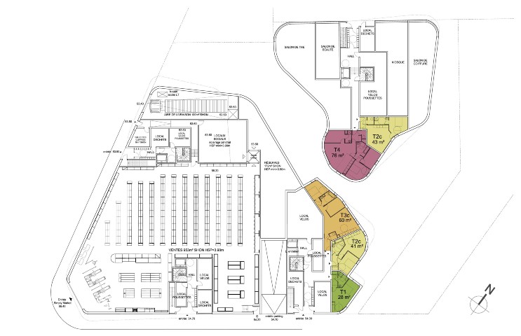 Logements et commerces 3