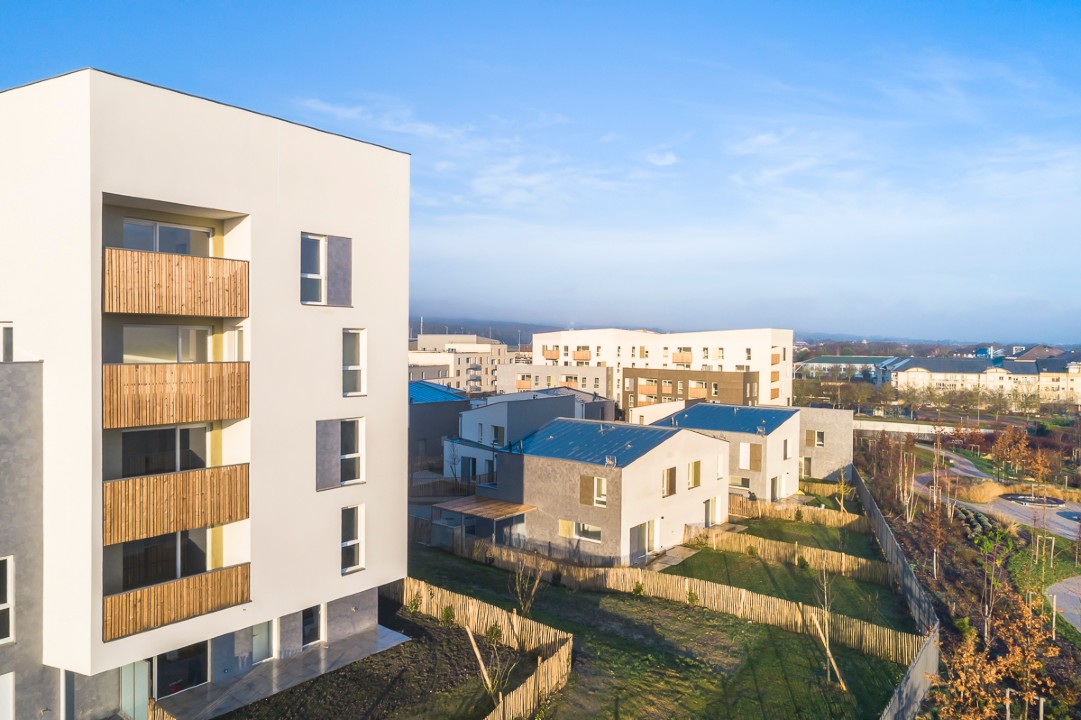 Logements collectifs et maisons individuelles 6