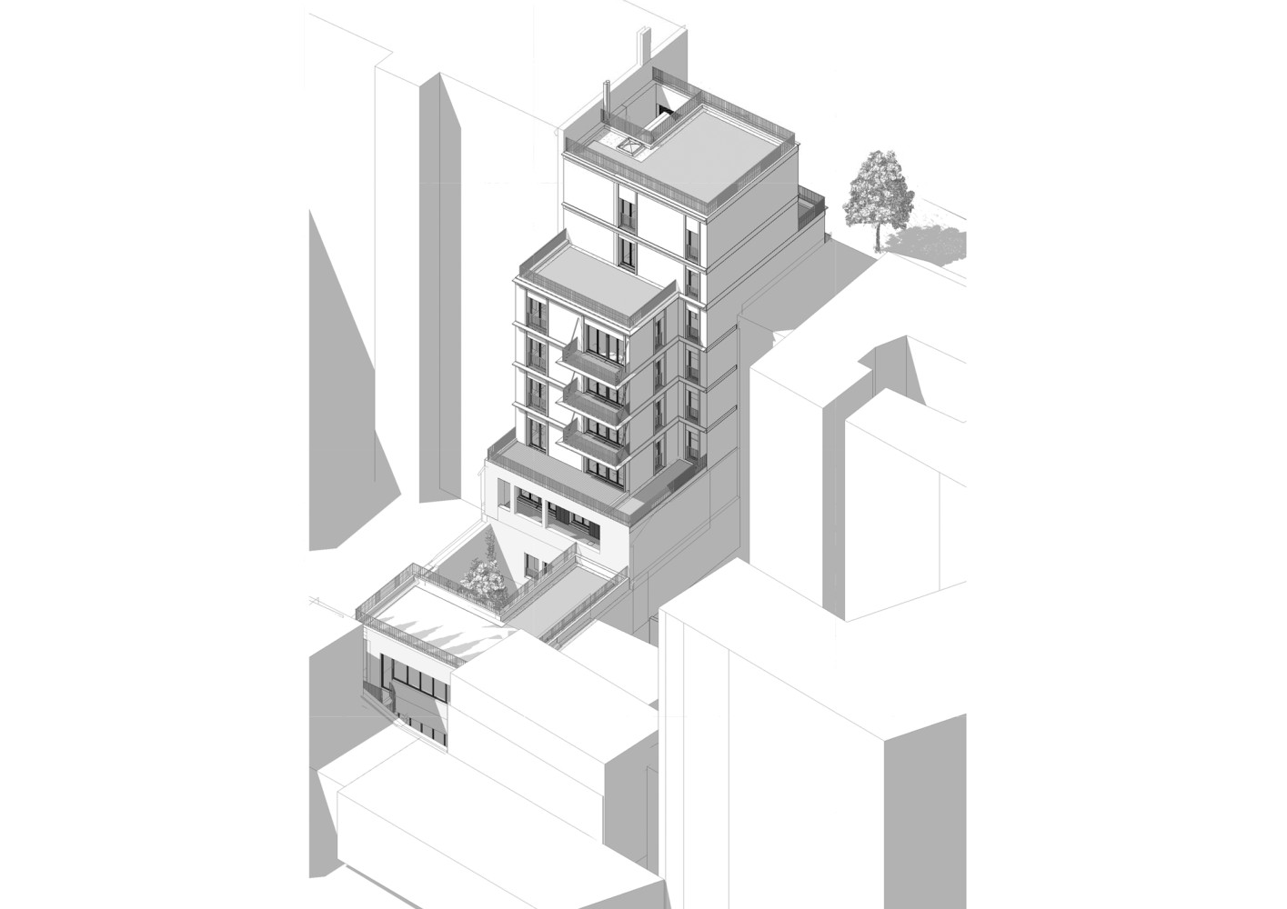 Logements collectifs et local d'activité 3