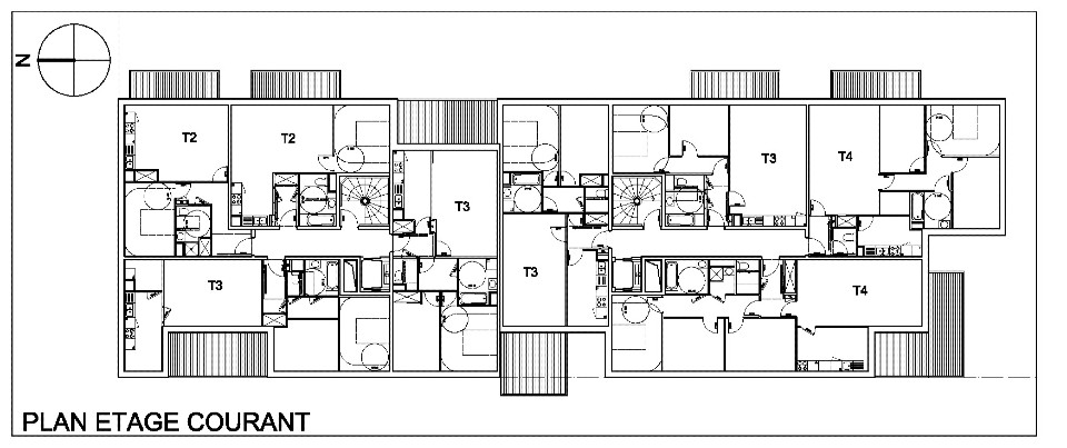 Logements et commerces 3