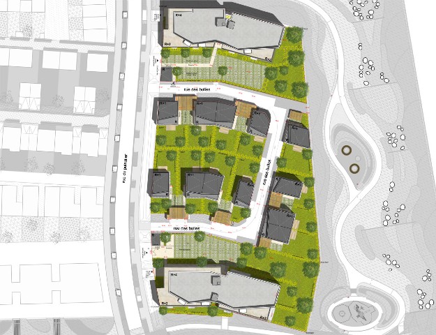 Logements collectifs et maisons indivuduelles 1
